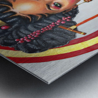 968595 :: Brushed Metal Print